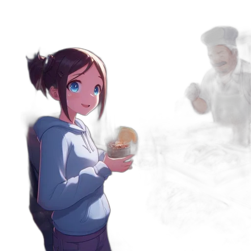 food, robot, staff, face transparent PNG cut-out
