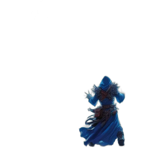 staff, dress, creature, weapon transparent PNG cut-out