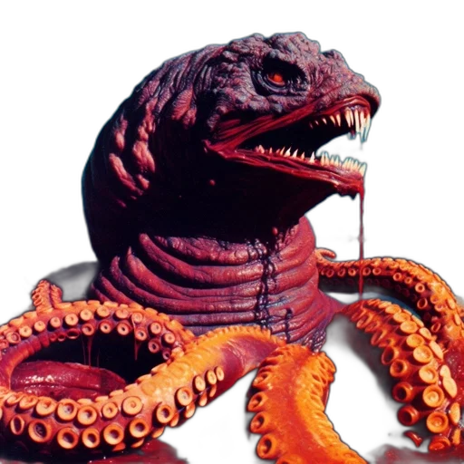creature, animal, dragon, staff transparent PNG cut-out