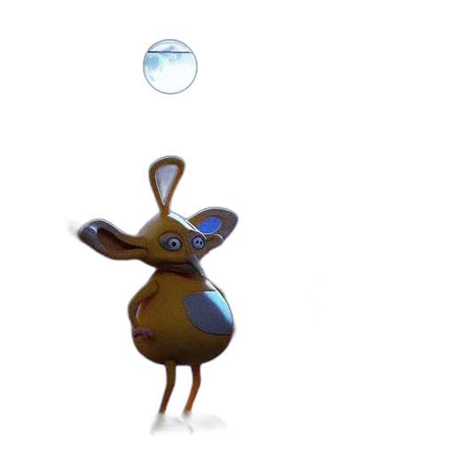 creature, animal, staff, hat transparent PNG cut-out