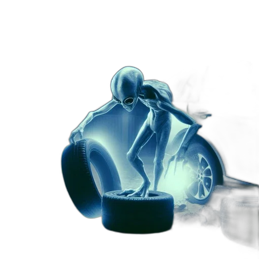 car, robot, jewelry, bottle transparent PNG cut-out