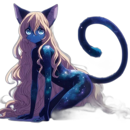 creature, staff, dress, animal transparent PNG cut-out