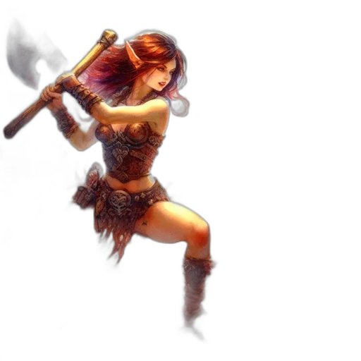 staff, weapon, sword, fantasy art transparent PNG cut-out