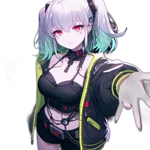 robot, jacket, weapon, dragon transparent PNG cut-out