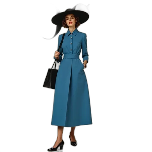 dress, hat, staff, concept art transparent PNG cut-out