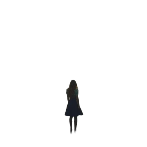 dress, robot, hair, creature transparent PNG cut-out