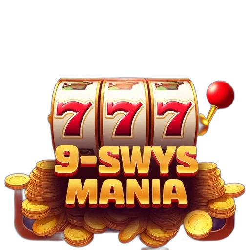 3d render, slots, mania, big transparent PNG cut-out