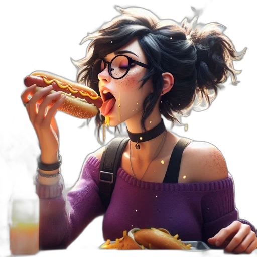 food, concept art, fantasy art, comic book art transparent PNG cut-out