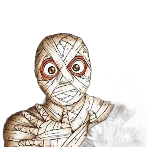 mask, face, staff, creature transparent PNG cut-out