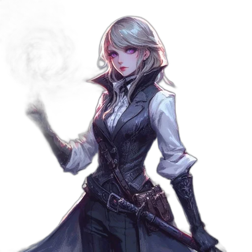 staff, jacket, sword, weapon transparent PNG cut-out