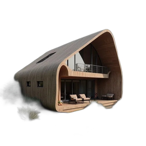 building, furniture, 3d render, concept art transparent PNG cut-out