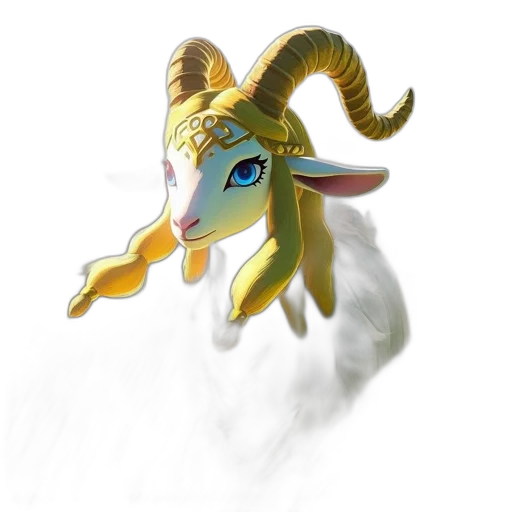 dragon, creature, mask, staff transparent PNG cut-out