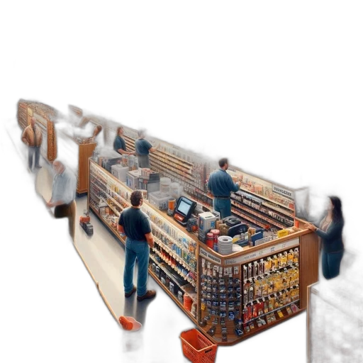 furniture, building, staff, robot transparent PNG cut-out
