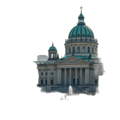 building, concept art, photorealistic, 3d render transparent PNG cut-out