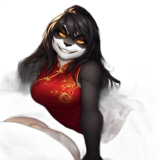 mask, dragon, dress, fantasy art transparent PNG cut-out
