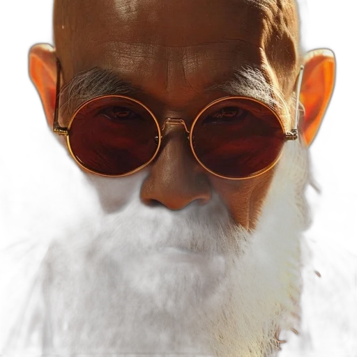 face, mask, staff, creature transparent PNG cut-out