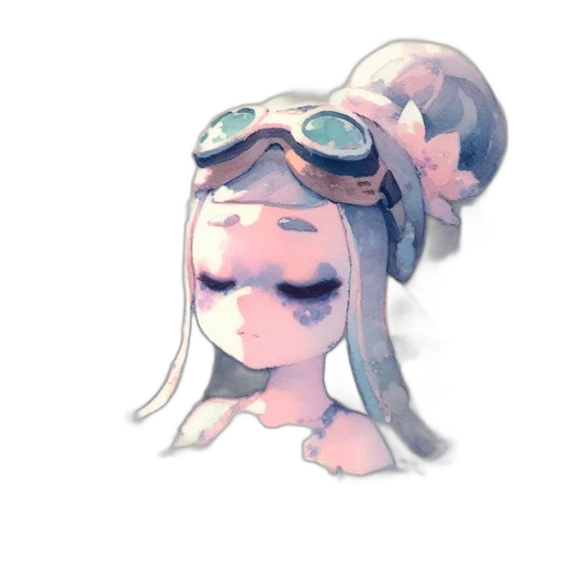 mask, hat, creature, staff transparent PNG cut-out