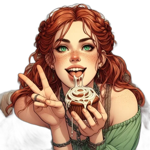 jewelry, fantasy art, comic book art, concept art transparent PNG cut-out