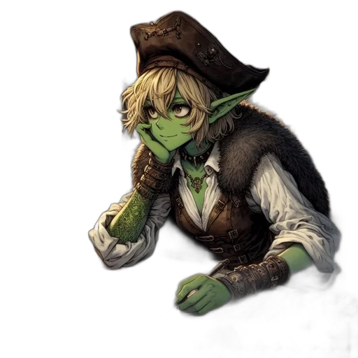 staff, mask, creature, face transparent PNG cut-out