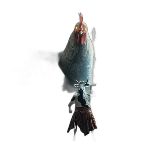 animal, weapon, creature, staff transparent PNG cut-out