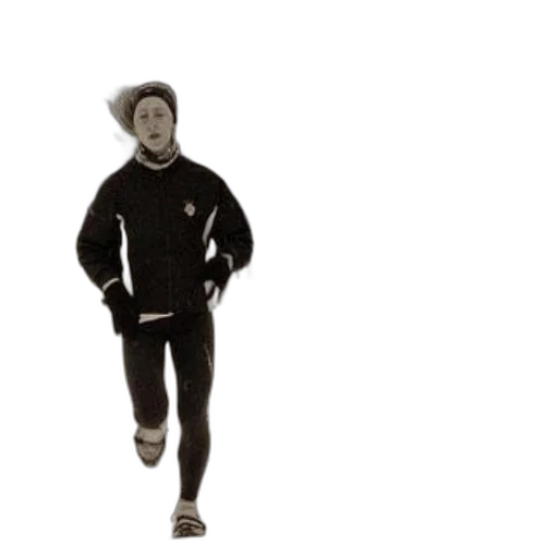 jacket, staff, black, white transparent PNG cut-out