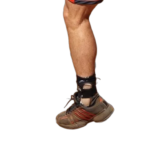 shoes, staff, weapon, 3d render transparent PNG cut-out
