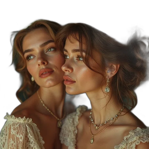 jewelry, crown, face, dress transparent PNG cut-out