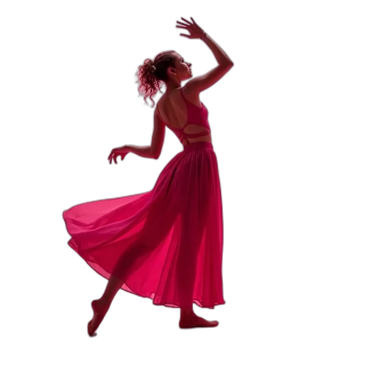 dress, concept art, red, blocer transparent PNG cut-out