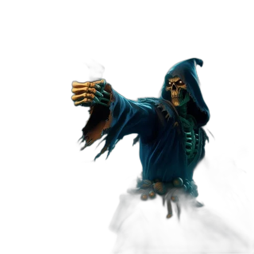 mask, creature, staff, dragon transparent PNG cut-out