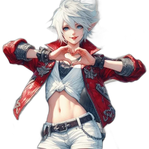 jacket, weapon, concept art, fantasy art transparent PNG cut-out