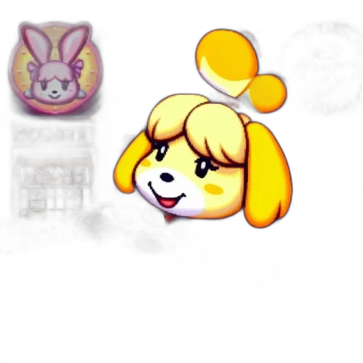 animal, staff, pixel art, concept art transparent PNG cut-out