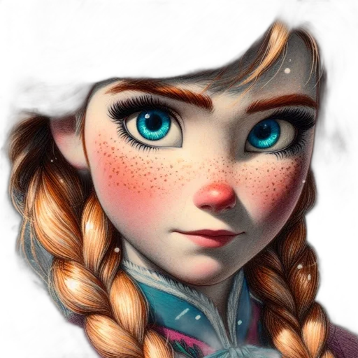 face, fantasy art, photorealistic, concept art transparent PNG cut-out