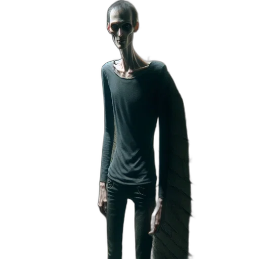 jacket, dress, creature, staff transparent PNG cut-out