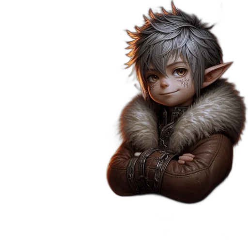 dragon, creature, face, staff transparent PNG cut-out