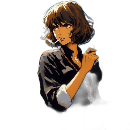 jacket, face, staff, watercolor transparent PNG cut-out