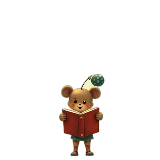 hat, staff, jacket, creature transparent PNG cut-out