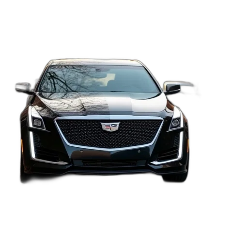 car, 3d render, new, cadillac transparent PNG cut-out