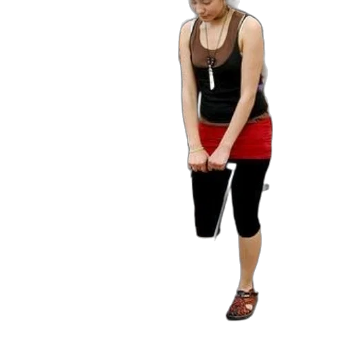 staff, dress, 3d render, photorealistic transparent PNG cut-out