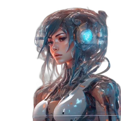 robot, face, dress, mask transparent PNG cut-out