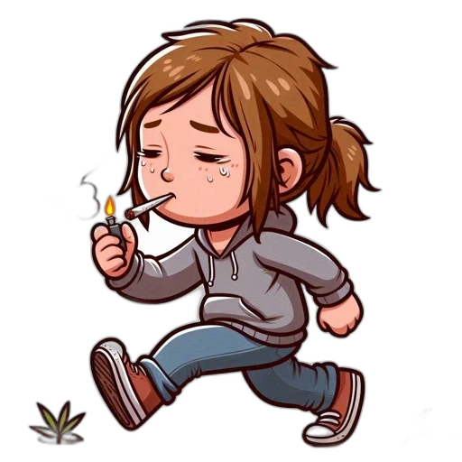 jacket, cartoon, pixel art, concept art transparent PNG cut-out