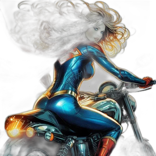 comic book art, concept art, fantasy art, cartoon transparent PNG cut-out