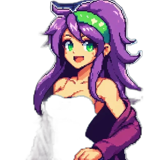 dress, dragon, hat, staff transparent PNG cut-out