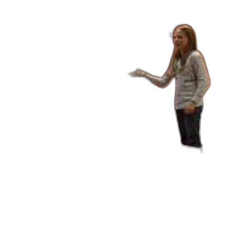 staff, hair, creature, jacket transparent PNG cut-out