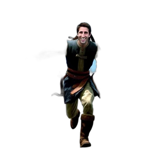 staff, weapon, sword, jacket transparent PNG cut-out