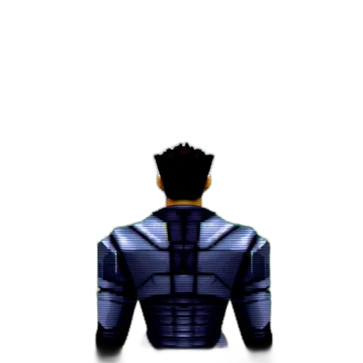 jacket, robot, mask, hair transparent PNG cut-out