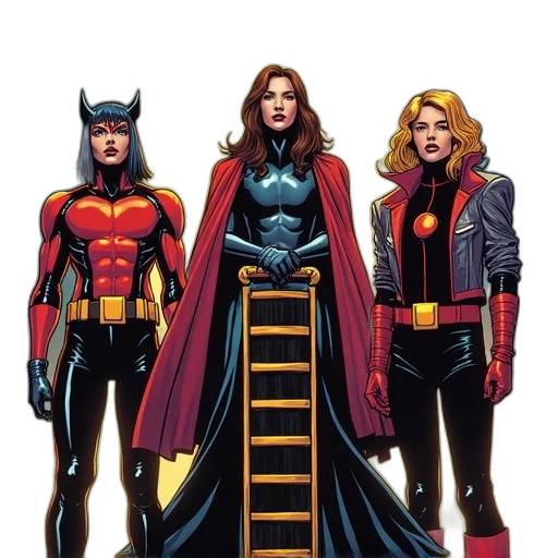 comic book art, concept art, comic, cover transparent PNG cut-out