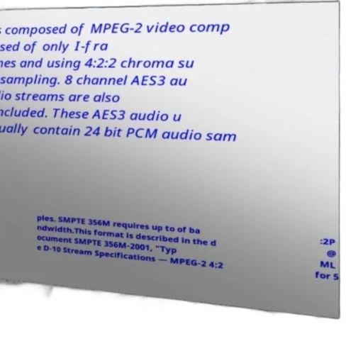3d render, technical, description, mpeg-2 transparent PNG cut-out