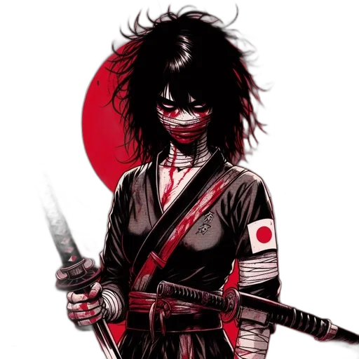 sword, weapon, anime, comic book art transparent PNG cut-out