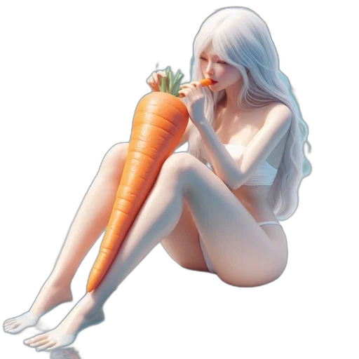 food, creature, concept art, 3d render transparent PNG cut-out