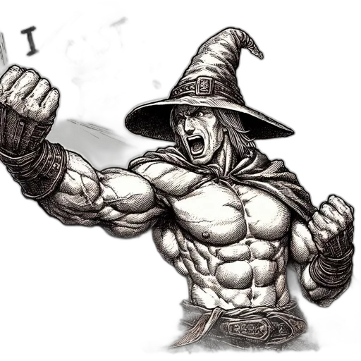 staff, hat, sword, weapon transparent PNG cut-out